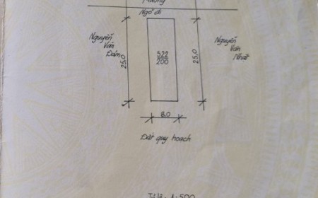 Bán đất mặt đường thôn Đại Trà - Minh Tân